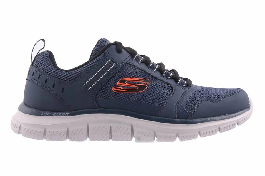 Skechers Men SM325 TRACK-KNOCKHILL NAVY/ORANGE 2 Skechers Men SM325 TRACK-KNOCKHILL NAVY/ORANGE