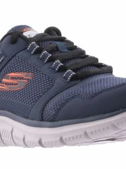 Skechers Men SM325 TRACK-KNOCKHILL NAVY/ORANGE