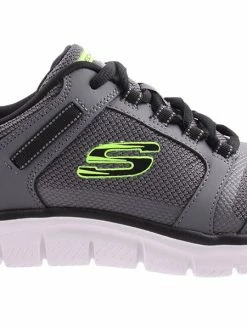 Skechers SM326 TRACK-KNOCKHILL CHARCOAL/BLK