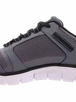 Skechers SM326 TRACK-KNOCKHILL CHARCOAL/BLK 6 Skechers SM326 TRACK-KNOCKHILL CHARCOAL/BLK
