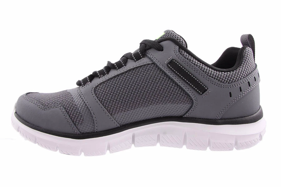 Skechers SM326 TRACK-KNOCKHILL CHARCOAL/BLK 3 Skechers SM326 TRACK-KNOCKHILL CHARCOAL/BLK