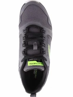 Skechers SM326 TRACK-KNOCKHILL CHARCOAL/BLK 7 Skechers SM326 TRACK-KNOCKHILL CHARCOAL/BLK