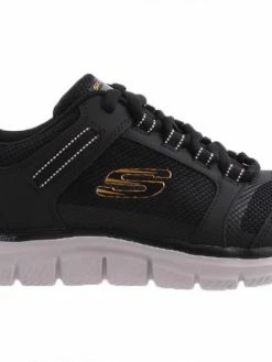 Skechers SM327 TRACK-KNOCKHILL BLACK/GOLD Men