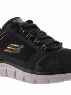 Skechers SM327 TRACK-KNOCKHILL BLACK/GOLD Men