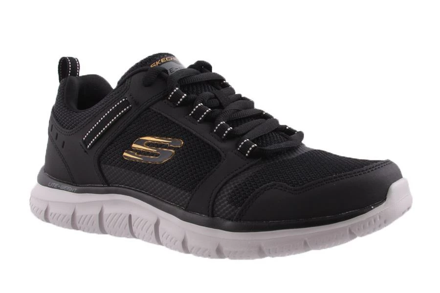 Skechers SM327 TRACK-KNOCKHILL BLACK/GOLD Men 1 Skechers SM327 TRACK-KNOCKHILL BLACK/GOLD Men