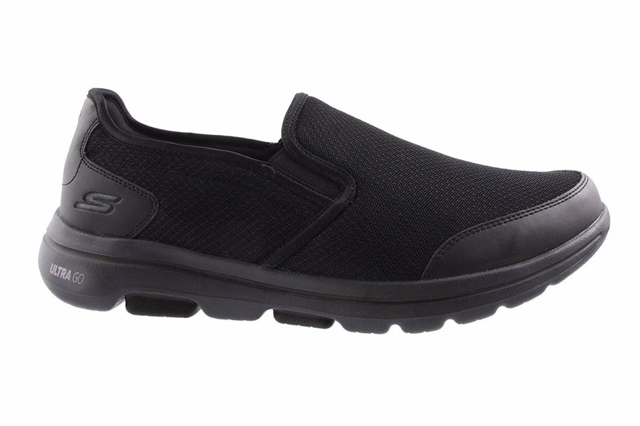 Skechers Men SM335 GO WALK 5-DELCO BLACK/CHARCOA 2 Skechers Men SM335 GO WALK 5-DELCO BLACK/CHARCOA