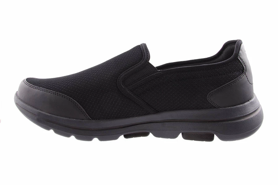 Skechers Men SM335 GO WALK 5-DELCO BLACK/CHARCOA 3 Skechers Men SM335 GO WALK 5-DELCO BLACK/CHARCOA