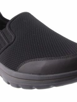 Skechers Men SM335 GO WALK 5-DELCO BLACK/CHARCOA