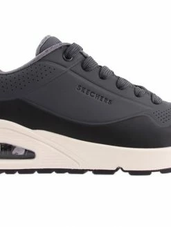 Skechers Men SM340 UNO-TIMELINE GREY/BLACK