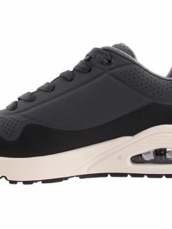 Skechers Men SM340 UNO-TIMELINE GREY/BLACK 6 Skechers Men SM340 UNO-TIMELINE GREY/BLACK