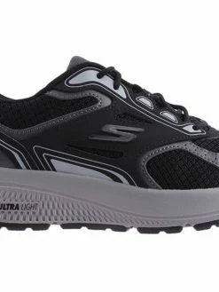 Skechers Men SM343 GO RUN-CONSISTANT BLACK/GREY