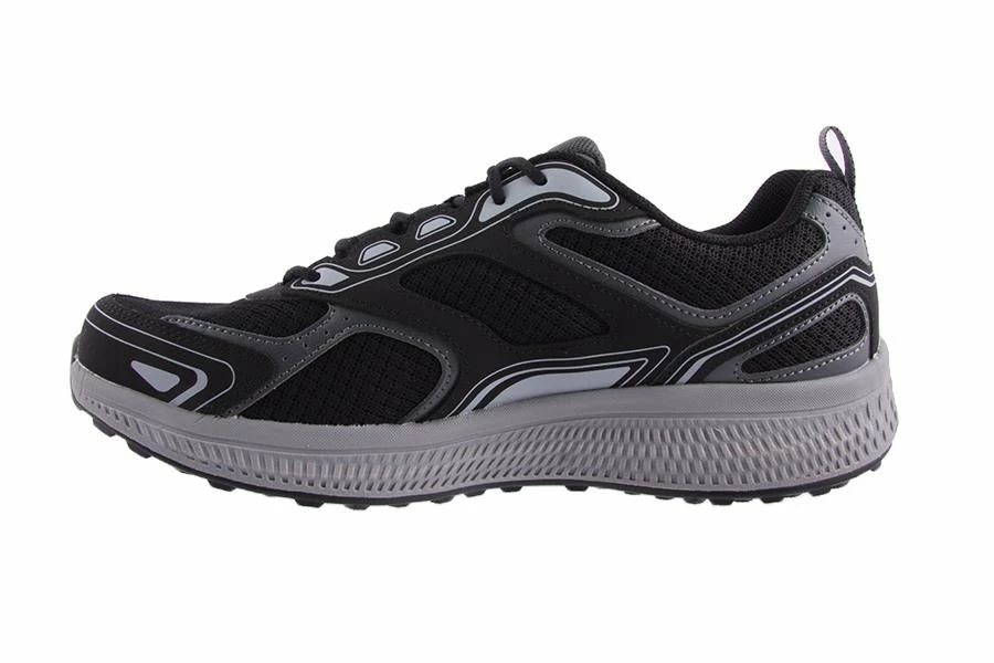 Skechers Men SM343 GO RUN-CONSISTANT BLACK/GREY 3 Skechers Men SM343 GO RUN-CONSISTANT BLACK/GREY