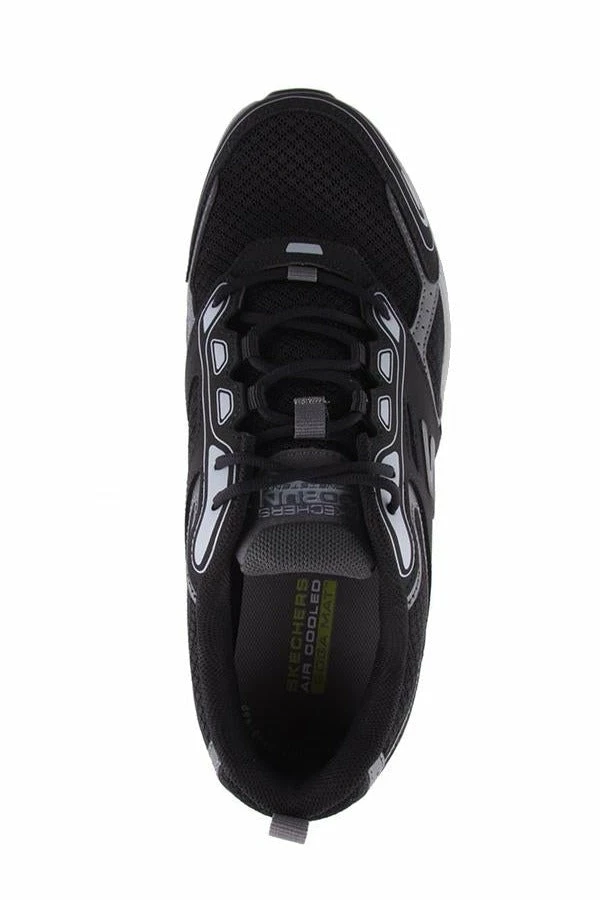Skechers Men SM343 GO RUN-CONSISTANT BLACK/GREY 4 Skechers Men SM343 GO RUN-CONSISTANT BLACK/GREY