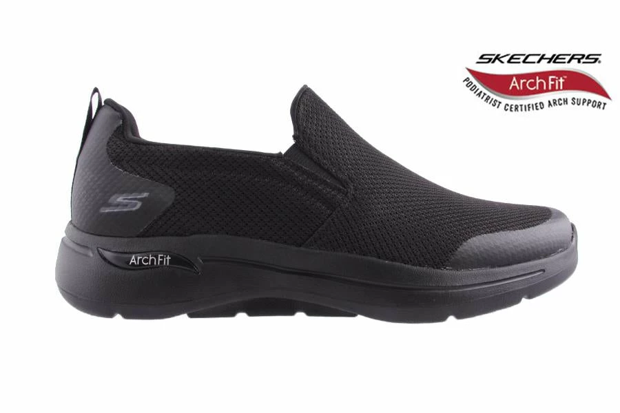 Skechers SM350 ARCH FIT-TOGPATH BLACK/BLACK 2 Skechers SM350 ARCH FIT-TOGPATH BLACK/BLACK