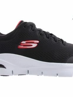 Skechers SM351 ARCH FIT LACE BLACK/RED Men