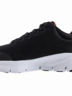 Skechers SM351 ARCH FIT LACE BLACK/RED Men