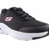 Skechers SM351 ARCH FIT LACE BLACK/RED Men