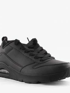 Skechers Men SM381 UNO-HIDEAWAY BLACK/BLACK