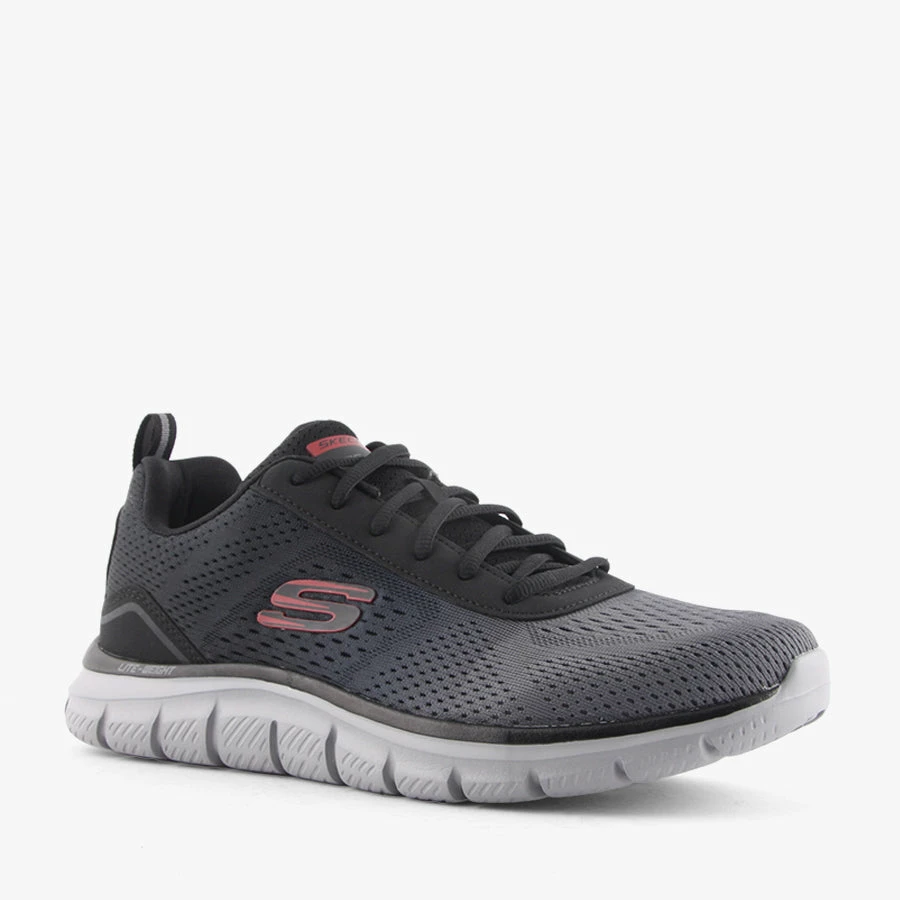 Skechers Men SM390 TRACK-RIPKENT BLACK/CHARCOAL 1 Skechers Men SM390 TRACK-RIPKENT BLACK/CHARCOAL