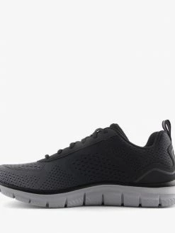 Skechers Men SM390 TRACK-RIPKENT BLACK/CHARCOAL 6 Skechers Men SM390 TRACK-RIPKENT BLACK/CHARCOAL