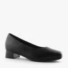 Hush Puppies Women T1004 THE LOW SQUARE BLACK