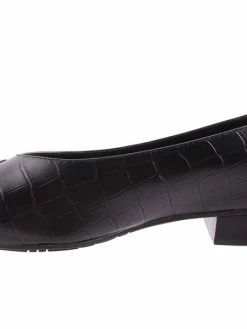 Hush Puppies Women T1005 SOLANA BLACK CROC