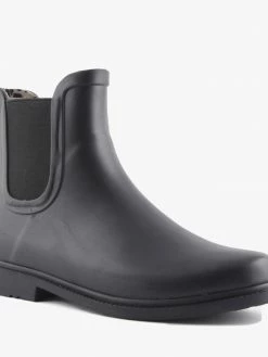 Hush Puppies T1011 MUDDY BLACK GUMBOOT