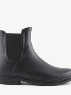 Hush Puppies T1011 MUDDY BLACK GUMBOOT