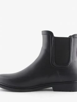 Hush Puppies T1011 MUDDY BLACK GUMBOOT