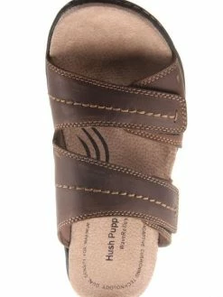 Hush Puppies Men TM49 SLIDER BROWN